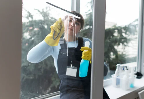Nettoyage de vitres intérieures et extérieures à Saint-Hilaire-la-Plaine